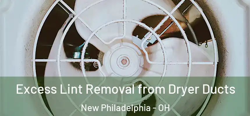  Excess Lint Removal from Dryer Ducts New Philadelphia - OH